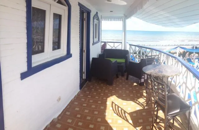 Casa Blanca Hotel Restaurant terrace view sea